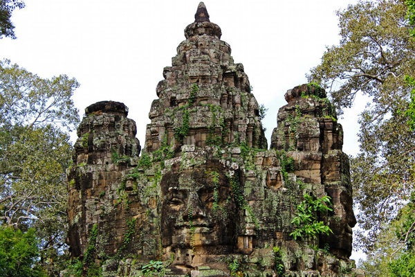 The faces of Angkor Thom