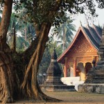 The ancient Wat Aham in Luang Prabang