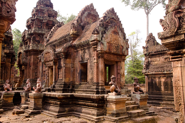 Banteay Srei Temple is the temple for women