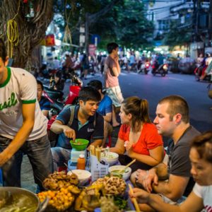 Food tasting tour in Hanoi