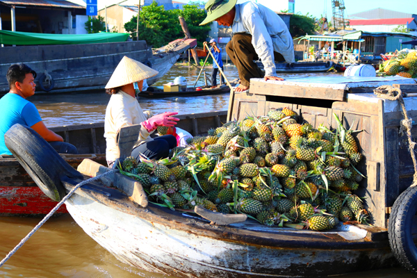 Cai Rang Floating Market -Indochina tour packages