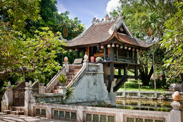 One Pillar Pagoda -Indochina tour packages