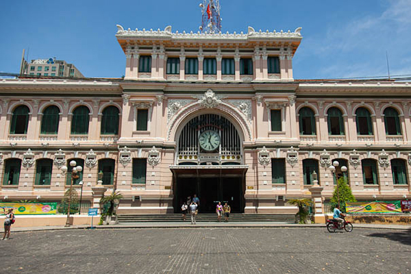 Saigon Central Post Office -Indochina tour packages