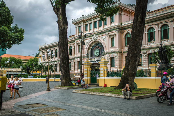 Saigon Old Post Office - Multi-Country Asia tour