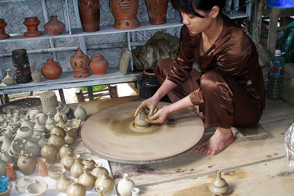 Thanh Ha Pottery Village Hoian - Indochina 21 Day Trip