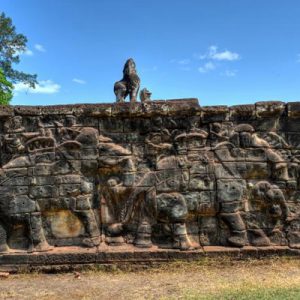 The Elephant Terrace of Angkor