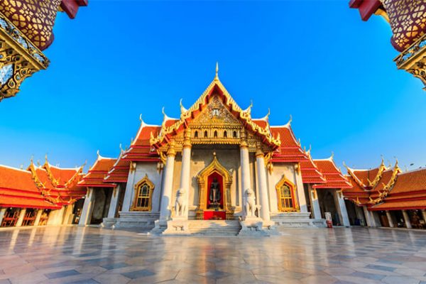 Wat Benjamabophit Bankok - Multi-Country Asia tour