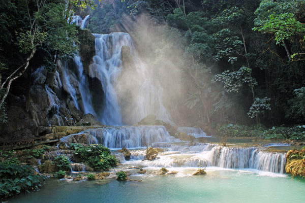 Kuang Si Water Fall - Indochina tour packages
