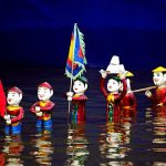 water pupet show hanoi indochina tours