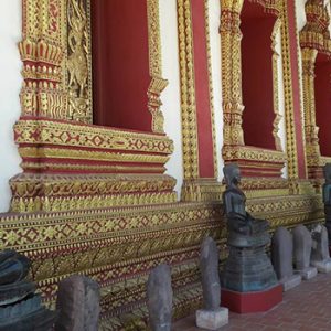 Bronze Buddha statues at Wat Phra Keo