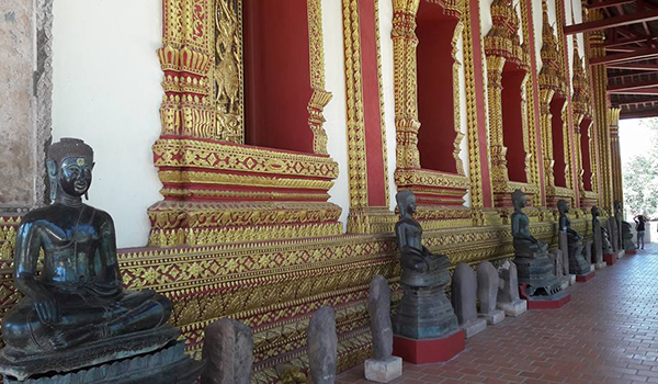 Bronze Buddha statues at Wat Phra Keo