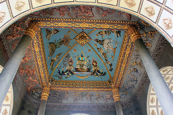 Decoration on dome of Patuxai