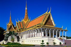 Main building of Cambodian Royal Palace