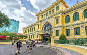 Today, Saigon Central Post Office is one of the most famous buildings in Ho Chi Minh City