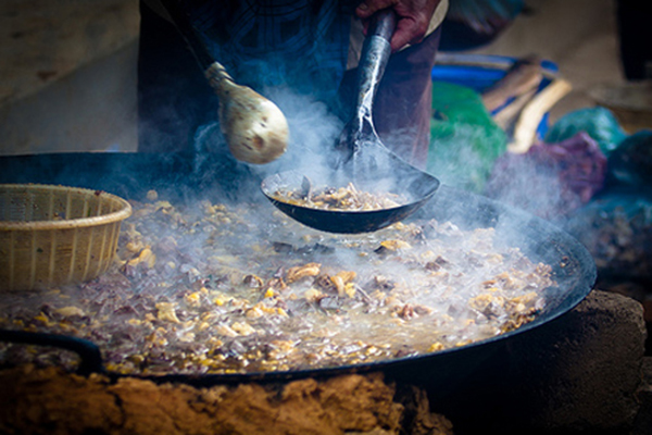 Thang Co is the most popular dish in Bac Ha market