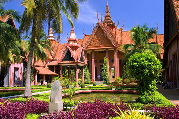The Exterior of Cambodian National Museum