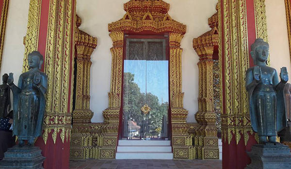 The door around Wat Phra Keo