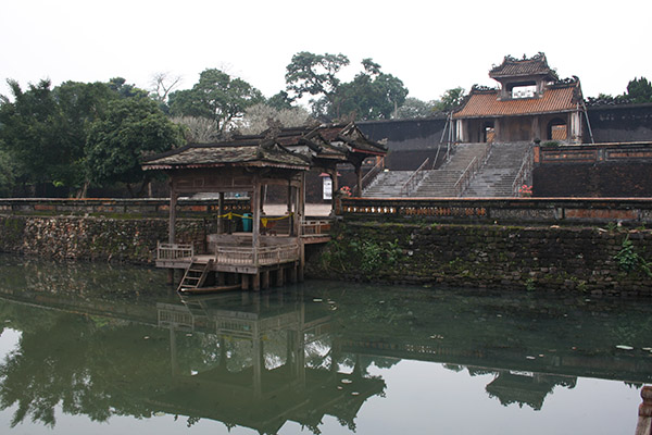 The main entrance to Imperial Tomb of Tu Duc