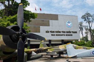 The main facade of War Remnants Museum