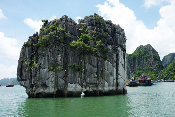 Incense Burner Islet - Hon Dinh Huong, Halong Bay