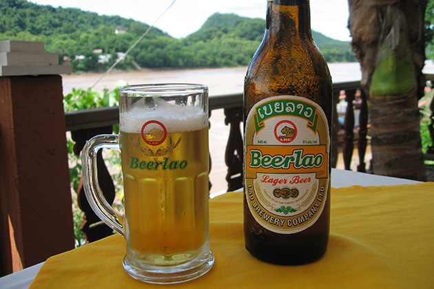 Beer Lao is known as the national pride of Laotians 