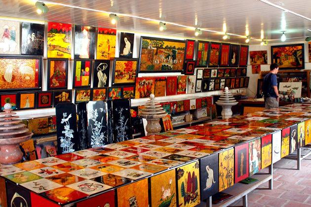 Lacquer art in Vietnam has developed for many generations