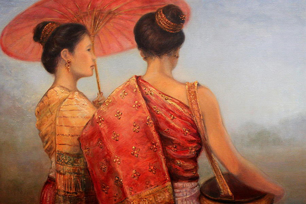 Laos Painting