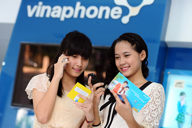 MobiFone, Vinaphone and Viettel are three biggest network providers in Vietnam