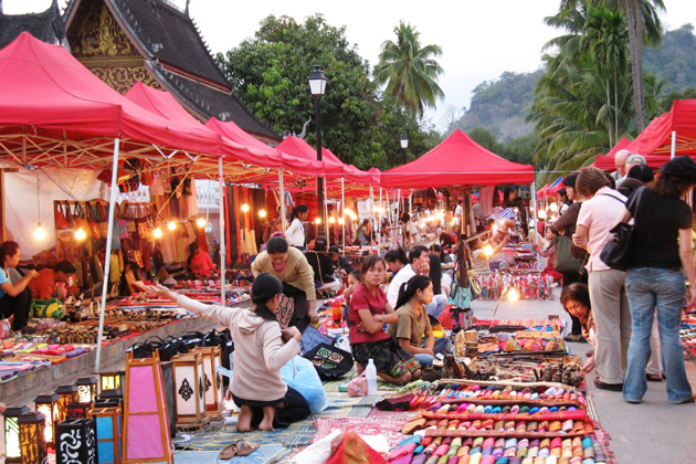 Luang Prabang Night Market, Laos