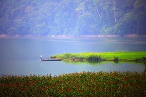 Spectacular landscape of Ba Be National Park