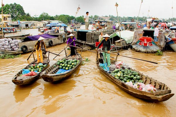 Cai Rang Floating Market