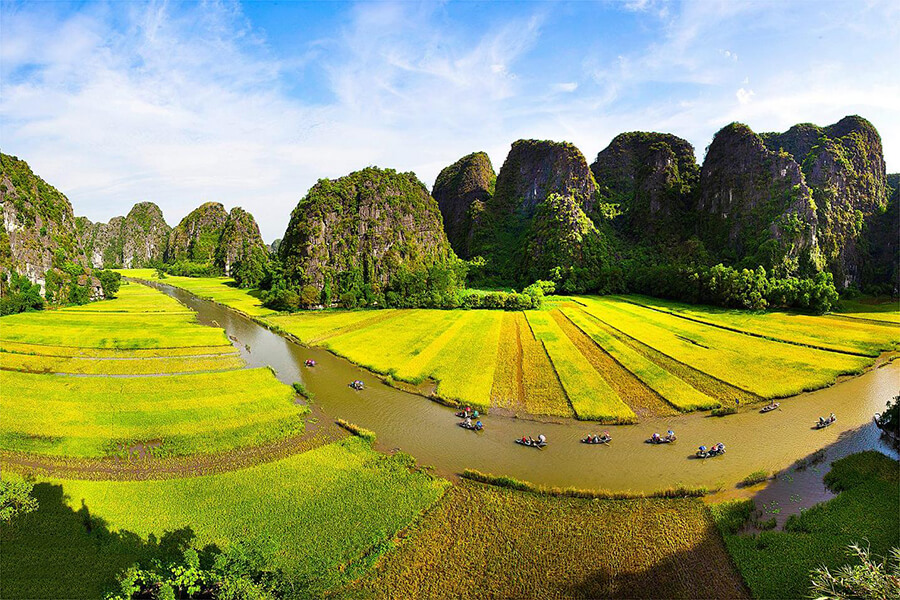 Tam Coc - Bich Dong - Indochina Tours