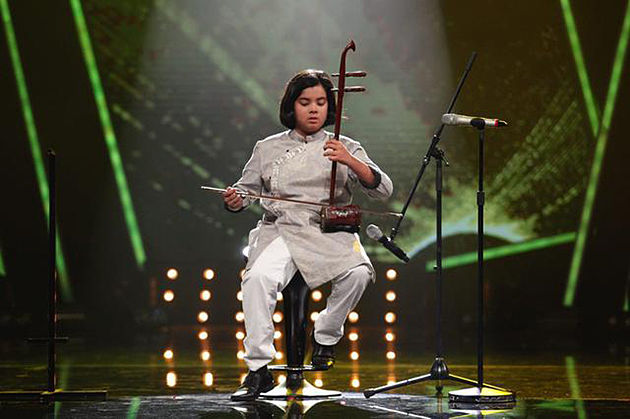 Dan Nhi Vietnamesisk to-akkord violin vietnam traditionelle musikinstrumenter