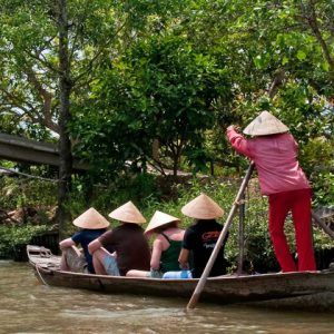 Boat trip in Mekong Delta