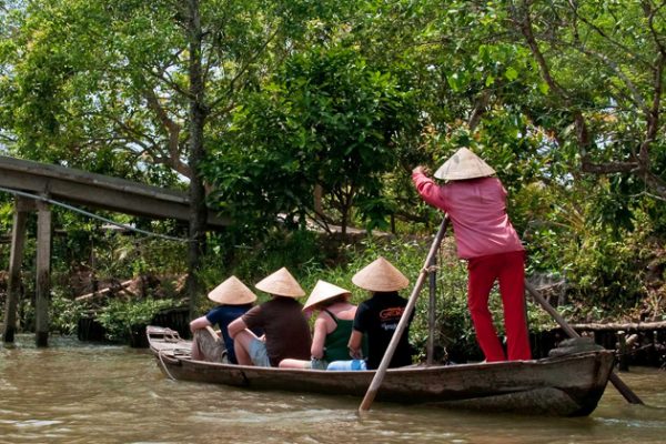 Boat trip in Mekong Delta