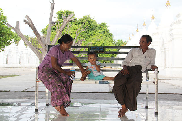 Myanmar Traditional Fashion Dress