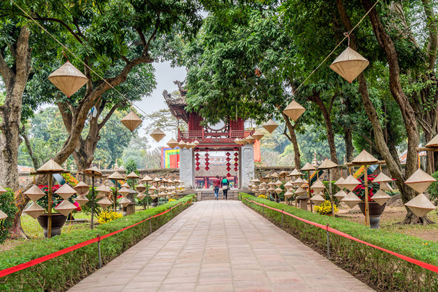 Temple of Literature Hanoi Southeast Asia Tour