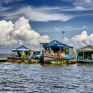 Tonle Sap Lake of Chong Khneas - Southeast Asia Tours