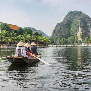 Boat Trip Tam Coc -Indochina tour packages