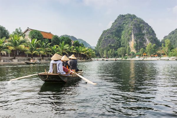 Boat Trip Tam Coc -Indochina tour packages