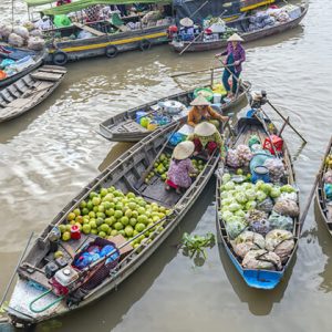 Cai Be Floating Market -Indochina tour packages