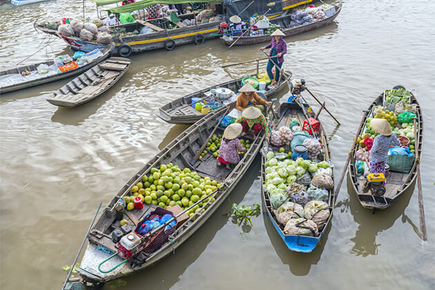 Cai Be Floating Market - Travel Indochina in 24 Days