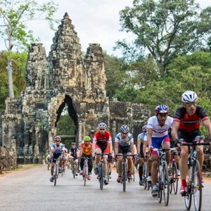 Cycling trip in Siem Reap