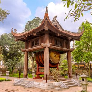 Drum Tower in Temple of Literature -Indochina tour packages