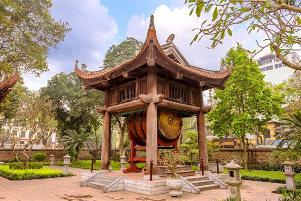 Drum Tower in Temple of Literature -Indochina tour packages