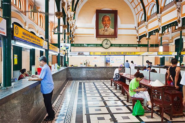 Inside Saigon Post Office