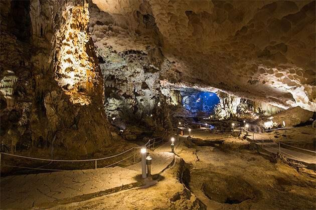 Sung Sot Cave - Vietnam Cambodia Laos Itinerary 24 Days