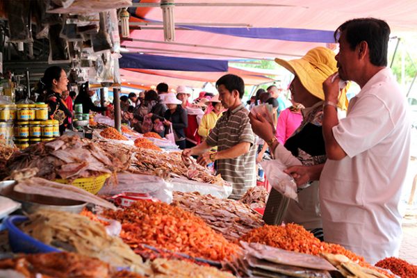 Fish Market in Can Tho