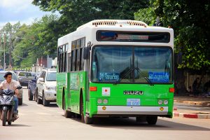 Traveling around Laos by Bus