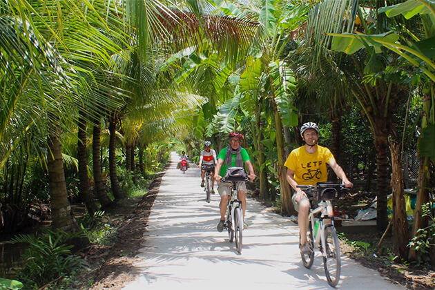 Biking Mekong Delta Southeast Vacation 25 Days